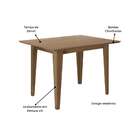 Mesa De Jantar Retangular Kate Carvalho