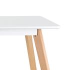 Mesa De Jantar Retangular Leda - 80 X 140 Cm - Branco