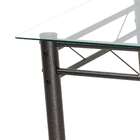 Mesa De Jantar Retangular Palma Preta 107 Cm