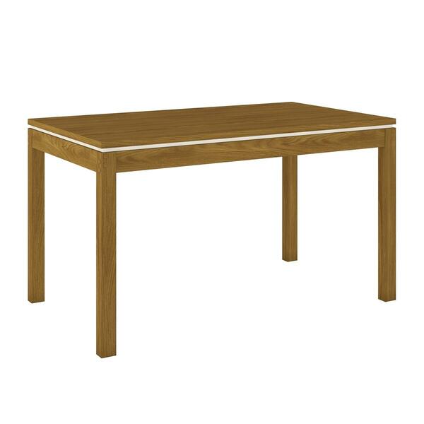 Mesa De Jantar Retangular Para 6 Cadeiras 140cm Henn Chan Nat