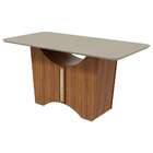 Mesa De Jantar Retangular Rock Rovere E Off White 170 Cm