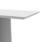 Mesa De Jantar Retangular Tampo Com Vidro Sabrina 120 Cm Off