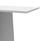 Mesa De Jantar Retangular Tampo Com Vidro Sabrina 160 Cm Off