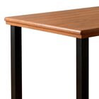 Mesa De Jantar Retangular Tampo Em Madeira Maciça 160x90cm At