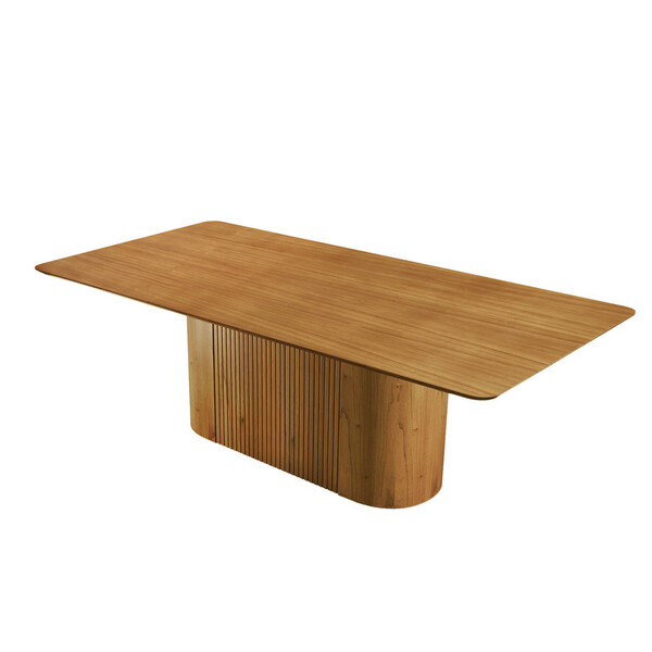 Mesa De Jantar Ripada Orgânica Dália Sala Nobre