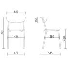 Mesa De Jantar Rivera Industrial Preto F01 Com 04 Cadeiras Fi