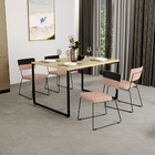 Mesa De Jantar Rivera Nature 136cm 04 Cadeiras Allana F01 Fai