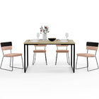 Mesa De Jantar Rivera Nature 136cm 04 Cadeiras Allana F01 Fai