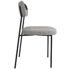 Mesa De Jantar Rivera Nature F01 Com 4 Cadeiras Melina Linho