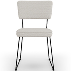 Mesa De Jantar Rivera Preto 90cm Com 04 Cadeiras Industrial A