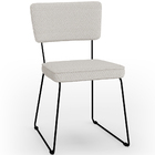 Mesa De Jantar Rivera Preto 90cm Com 04 Cadeiras Industrial A