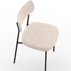 Mesa De Jantar Rivera Preto 90cm Com 04 Cadeiras Industrial M