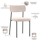 Mesa De Jantar Rivera Preto 90cm Com 04 Cadeiras Industrial M