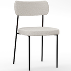 Mesa De Jantar Rivera Preto 90cm Com 06 Cadeiras Industrial M