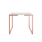 Mesa De Jantar Roman Branco Cobre