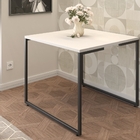 Mesa De Jantar Roman Branco Preto