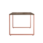 Mesa De Jantar Roman Castanho Cobre