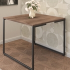 Mesa De Jantar Roman Castanho Preto