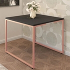 Mesa De Jantar Roman Preto Cobre