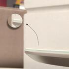 Mesa De Jantar Rubi Preto Com Base De Metal Champanhe