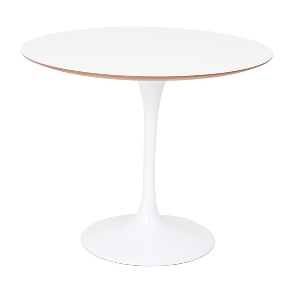 Mesa De Jantar Saarinen 90cm Mdf Branca