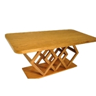 Mesa De Jantar Sabana Retangular Carvalho 200x100cm Pes Nogal