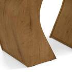 Mesa De Jantar Santorini 6 Lugares Madero Canela Com Off Whit