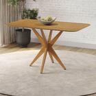 Mesa De Jantar Simpatia Retangular Jcm Movelaria Cinamomo 1,2