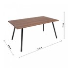 Mesa De Jantar Smart Movenord Nogueira Cadiz