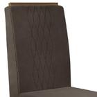 Mesa De Jantar Sofia 170x90 Carvalho Europeu/creme Com 6 Cade