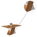 Mesa De Jantar Sofia Com Tampo De Madeira 170x90 Carvalho Eur