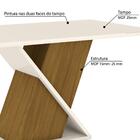 Mesa De Jantar Solus C/ 6 Cadeiras Maris - Nature/off White/