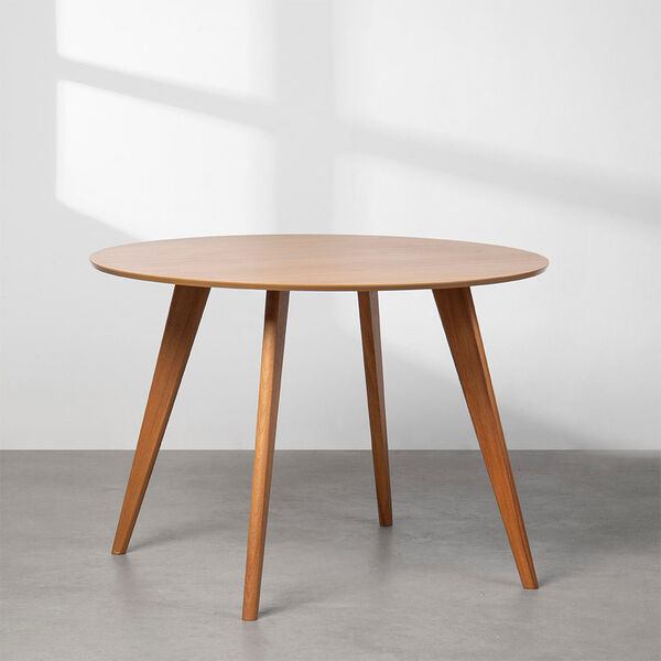 Mesa De Jantar Square Redonda Freijó Nv - 1 18m Mesa De Janta