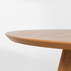 Mesa De Jantar Square Redonda Tampo Louro Freijó - 1 08m