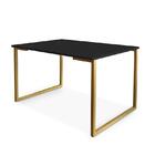 Mesa De Jantar Steel Estilo Industrial Pés De Aço 120x80cm