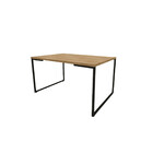 Mesa De Jantar Still Estilo Industrial Com 4 Cadeiras Eiffel