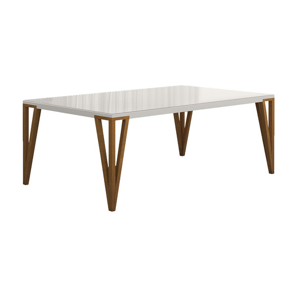 Mesa De Jantar Suiça C03 180x90 Cm - Amarena Móveis - Laca Br