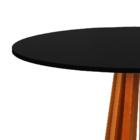 Mesa De Jantar Talia 100 Cm 4 Lugares Pé Ameideirado/tampo Pr