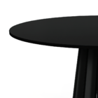 Mesa De Jantar Talia 120 Cm 6 Lugares Preta - Melhor Móvel