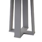 Mesa De Jantar Tampo Com Vidro Isabela 120x120 - Pr Móveis