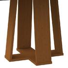 Mesa De Jantar Tampo Com Vidro Valencia 135x135 - Pr Móveis