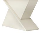 Mesa De Jantar Tampo Curvo Ottawa 200x100 Off White G18 - Gra