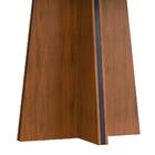 Mesa De Jantar Tampo De Vidro Dallas Freijó Preto Brilho