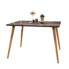 Mesa De Jantar Tampo De Vidro Kim Cinza Pérola 4 Lugares