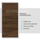 Mesa De Jantar Tampo Madeirado E Tubos Pretos