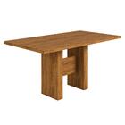 Mesa De Jantar Tampo Mdf 1,36m X 0,80m Imbuia Dublin Viero