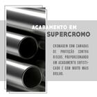 Mesa De Jantar Tampo Native E Tubos Cromados