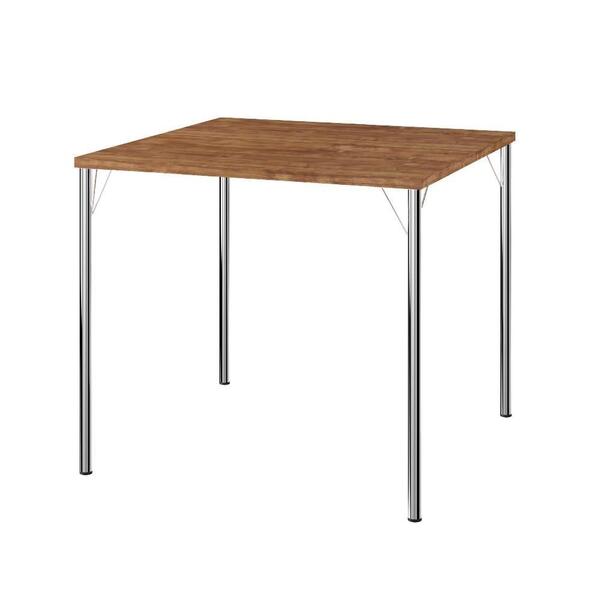 Mesa De Jantar Tampo Native E Tubos Cromados