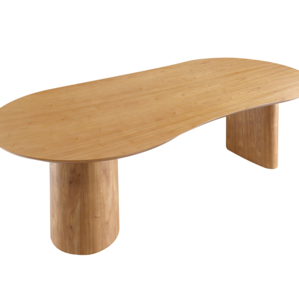 Mesa De Jantar Tampo Orgânica Alexandria-2,20 Requinte Salas