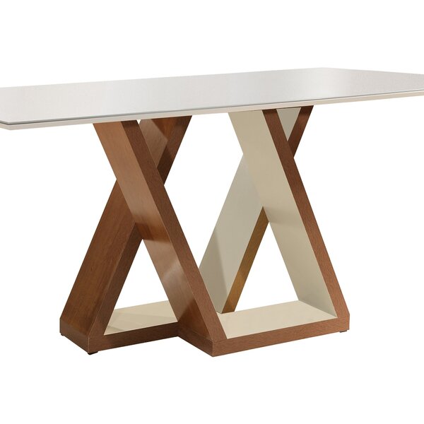 Mesa De Jantar Tampo Vidro Slim Plus 170x90cm Laguna Espresso